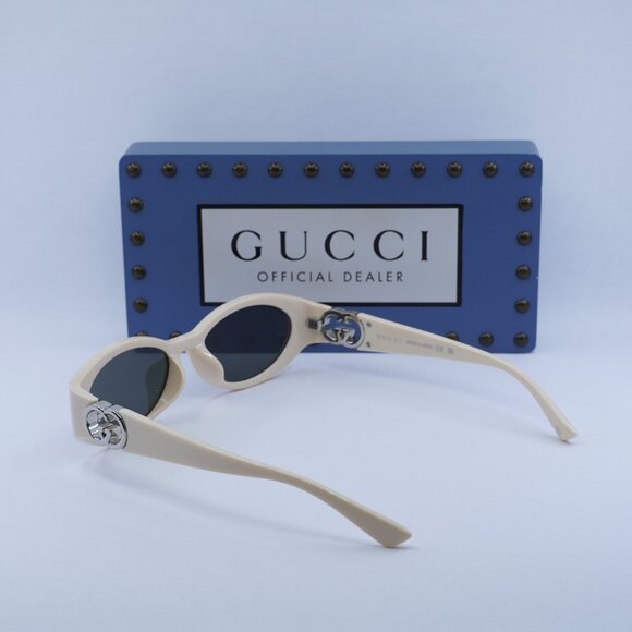 Final Price! Gucci GG1662SA 004 Ivory Grey Sunglasses main image 7